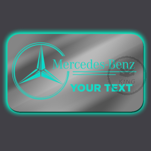 PERSONALIZED 70x40 MERCEDES mirror with your name 