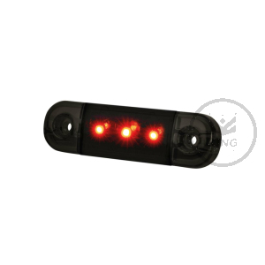 DARK KNIGHT SLIM - Feux de position à LEDs rouges - STRANDS