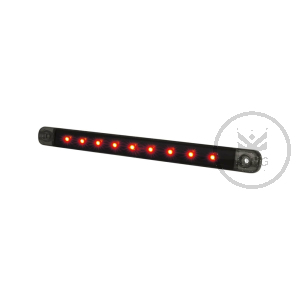 DARK KNIGHT SLIM - Positionslicht - Rote LED - STRANDS