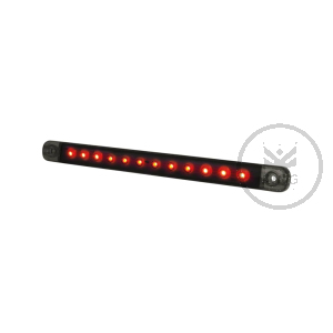 DARK KNIGHT SLIM - Rear Light - Brake - Red LED - STRANDS