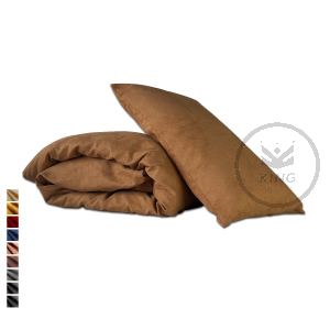 ATENA - Alcantara comforter cover and pillowcase
