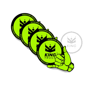 King-Truck Shake Stickers - 4 Piece Kit