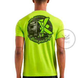 King-Truck® T-Shirt #driveyourstyle - Sunset Green Payper