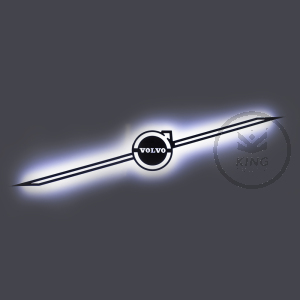 3D Volvo FH4 backlit logo - LED WHITE / ORANGE