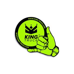 King-Truck Shake Stickers - Kit 4 pezzi