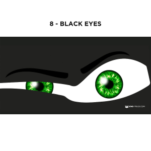EYES - Blackout roller blind for TRUCK
