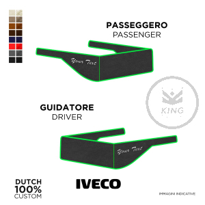 Housse siège camion Iveco S-Way simili cuir
