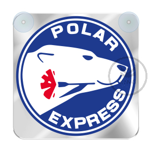 POLAR EXPRESS - Image lumineuse à LED
