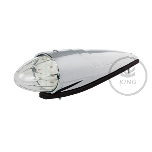 Lampada LED Torpedo con lente bianca o ambra