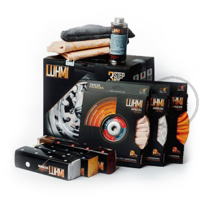 LUHMI 3 STEP Series BOX - Metall-Polierset